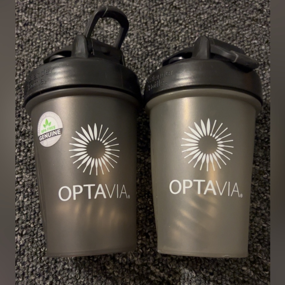 OPTAVIA Black Shaker Bottle Set